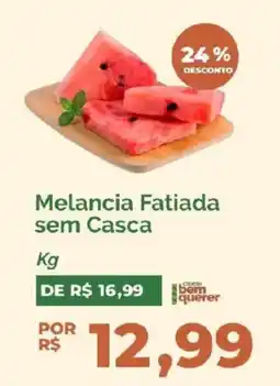 Oba Hortifruti Melancia Fatiada sem Casca oferta