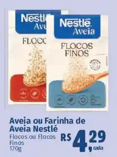 Supermercados Mateus Aveia ou Farinha de Aveia Nestlé oferta