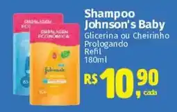 Supermercados Mateus Shampoo johnson's baby oferta