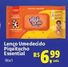 Supermercados Mateus Lenço Umedecido Piquitucho Essential oferta