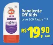 Supermercados Mateus Repelente off kids oferta