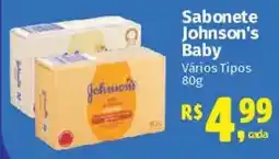 Supermercados Mateus Sabonete johnson's baby vários tipos oferta
