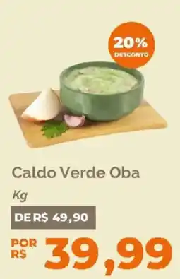 Oba Hortifruti Caldo Verde Oba oferta