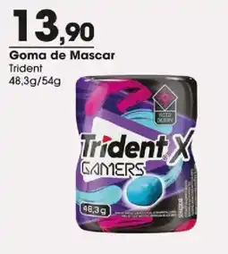 Zaffari Goma de Mascar trident oferta