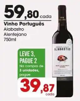 Zaffari Vinho Português Alabastro Alentejano oferta
