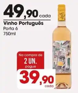 Zaffari Vinho Português Porta 6 oferta