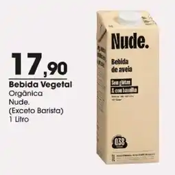 Zaffari Bebida Vegetal Orgânica Nude oferta