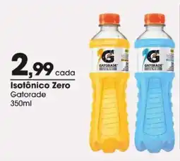 Zaffari Isotônico Zero Gatorade oferta
