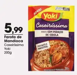 Zaffari Farofa de Mandioca Caseiríssima Yoki oferta