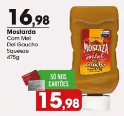 Zaffari Mostarda com mel del gaucho squeeze oferta