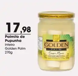 Zaffari Palmito de pupunha inteiro golden palm oferta