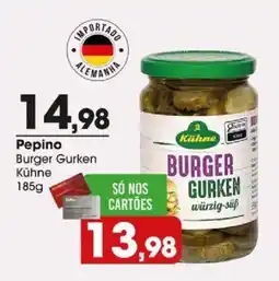 Zaffari Pepino burger gurken oferta