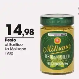Zaffari Pesto al Basilico La Molisana oferta