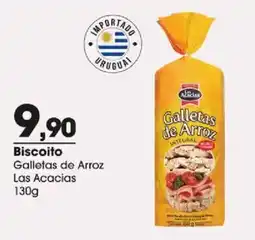 Zaffari Biscoito Galletas de Arroz Las Acacias oferta