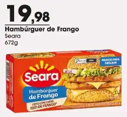 Zaffari Hambúrguer de Frango oferta
