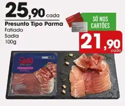 Zaffari Presunto tipo parma fatiado oferta