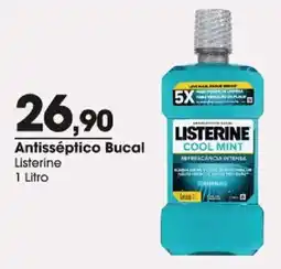 Zaffari Antisséptico bucal listerine cool mint oferta