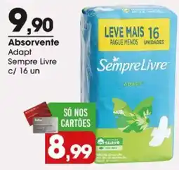 Zaffari Absorvente Adapt Sempre Livre oferta