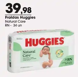 Zaffari Fraldas huggies natural care oferta