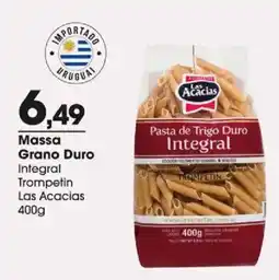 Zaffari Massa grano duro integral trompetin las acacias oferta