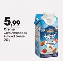Zaffari Creme com Amêndoas Almond Breeze oferta