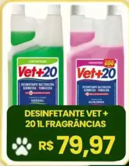 Supermercado Padrão Desinfetante vet + 20 il fragrâncias oferta