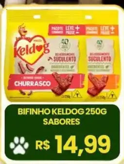 Supermercado Padrão Bifinho keldog sabor churrasco oferta