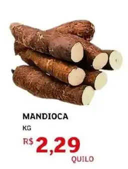 Assaí Atacadista mandioca oferta