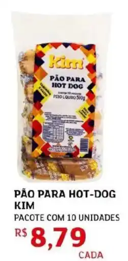 Assaí Atacadista Pão para hot-dog kim oferta