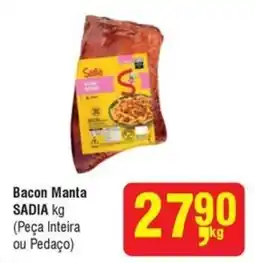 Higa Atacado Bacon Manta Sadia kg oferta