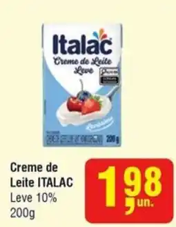 Higa Atacado Creme de Leite ITALAC Leve oferta
