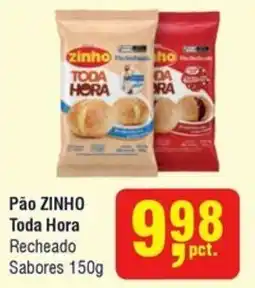 Higa Atacado Pão zinho toda hora recheado oferta