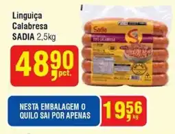 Higa Atacado Linguiça calabresa oferta