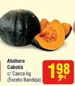 Higa Atacado Abóbora Cabotiá oferta