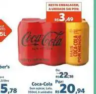 Sam's Club Coca-cola - sem açúcar oferta