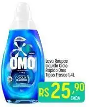Muffato Omo - lava roupas líquido ctolo rapido oferta