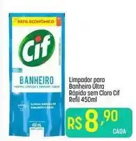 Muffato Cif - limpador para banheiro ultra rapido sem cloro oferta