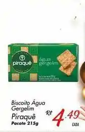 Piraquê - biscoito agua gergelim