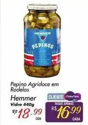 Muffato Hemmer - pepino agridoce em rodelas oferta
