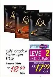 Muffato L'or - cafe torrado e moido tipos oferta