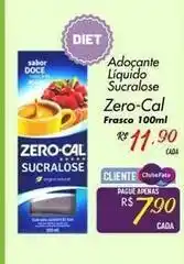 Muffato Zero cal - adoçante líquido sucralose oferta