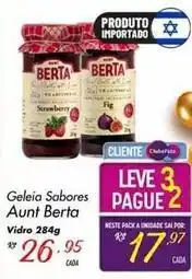Muffato Importado - geleia sabores aunt berta oferta