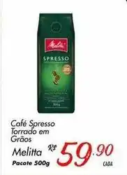 Muffato Melitta - café spresso torrado em grãos oferta