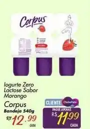 Muffato Corpus - iogurte zero lactose sabor morango oferta