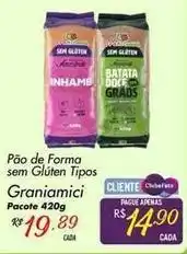 Muffato Forma - pão de sem gluten tipos oferta