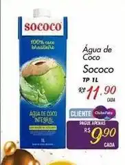 Muffato Sococo - água de coco oferta