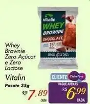 Muffato Vitalin - whey brownie zero açúcar e zero lactose oferta