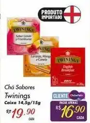 Muffato Twinings - chá sabores oferta