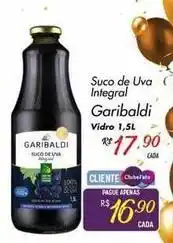 Muffato Garibaldi - suco de uva integral vidro oferta