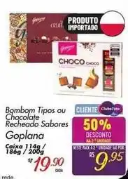 Muffato Importado - bombom tipos ou chocolate recheado sabores oferta